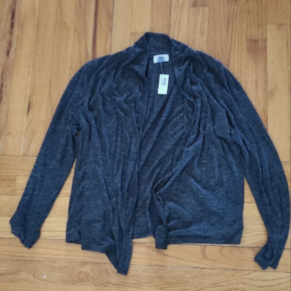 Old Navy Gray open faced Cardigan